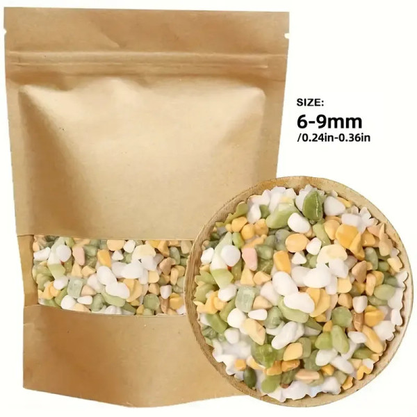 Apportez une touche éclatante à votre aquarium grâce à ces pierres naturelles multicolores