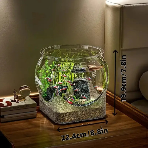lightweight and easily transportable aquarium